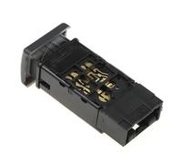 Yurefax Interrupteur d'éclairage d'urgence for voiture, for Land, Rover, Defender 2002, YUG000530LNF Bouton de commutation des feux de détresse