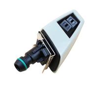 Yurefax Jet de buse de pulvérisation d'essuie-glace de rondelle de phare avant de style de voiture, for BMW, X3 E83 2004 2005 2006 51133411429 51133411430 Buse de lave-phares(Right Side)