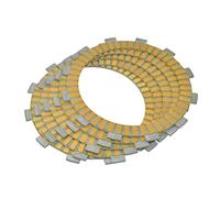 Yurefax Jeu de disques d'embrayage à Friction for moto, 5 pièces, BN125 Eliminator 125 2000-2009 BN 125 Plaquettes de frein pour moto