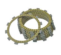 Yurefax Jeu de disques d'embrayage à Friction for moto, 8 pièces, XJ550 XJ550R Seca 550 Maxim 550 1981-1983 FZ700 1987 FZ750, for Genesis, 1988 Plaquettes de frein pour moto
