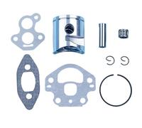 Yurefax Jeu de Joints d'axe de Segment de Piston 39mm, for McCulloch, pièce de Rechange de Rechange for tronçonneuse CS340 CS380 CS 340 CS 380 577831301 Kit Piston pour tronçonneuse