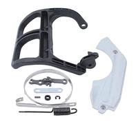 Yurefax Kit de bande de couverture de protection de main de levier de poignée de frein de chaîne, for STIHL, MS180 MS170 MS 180 170 018 017 pièces de tronçonneuse Q84D Poignée de frein de tronçonneuse