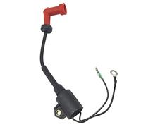 Yurefax Kit de bobine d'allumage avec capuchon en caoutchouc, for YAMAHA, hors-bord 9, CV 15 2 temps Bobine d'allumage de moteur marin