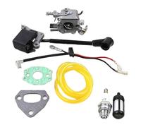 Yurefax Kit de carburateur for tuyau carburant, outils, joint, for Husqvarna, bobine d'allumage Bobine d'allumage
