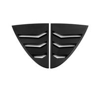 Yurefax Kit de Couverture de volet de fenêtre arrière de Voiture, for, for Classe A W177 A200 A220 2019-2022, Accessoires en Fibre de Carbone Noir Persienne de Lunette arrière(Black Style)