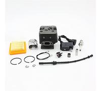 Yurefax Kit de filtre à Air bobine d'allumage Piston cylindre 35MM 38MM 40MM, for coupe-herbe, débroussailleuse, for STIHL, FS120 FS250 FS200 BT121 BT120 Bobine d'allumage(FS120 35MM)