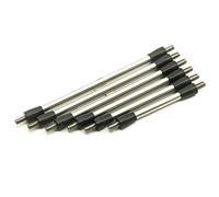 Yurefax Kit de Liaison de Suspension de Direction à biellette en métal, Voiture sur chenilles 1/10 RC, for Axial, for SCX10 II 90046 Biellette de Bras de Suspension(6PCS)
