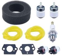 Yurefax Kit de Mise au Point de Filtre à air et de Conduite de Carburant (791-682039 et 791-181086) for Ryobi, souffleur 280, 280R, 310BVR, RGBV3100, 410R, motoculteur, débroussailleuse Kit de Filtre