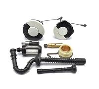 Yurefax Kit de pompe à huile à vis sans fin for couvercle de réservoir de carburant, for STIHL, 021 023 025 MS210 230 250 Accessoire Pompe à huile pour tronçonneuse