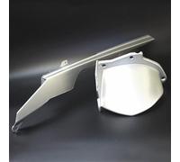 Yurefax Kit de Protection de chaîne de Garde-Boue de Garde-Boue de Pneu arrière, for, for, YZFR1 YZF R1 RN22 2009 2010 2011 2012 2013 2014 Garde-Boue pour Moto(Silver)