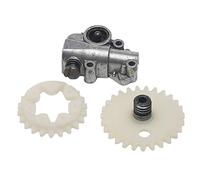 Yurefax Kit de remplacement for pompe à huile, engrenage à vis sans fin, for tronçonneuse STIHL 038 MS380 MS381 1119 640 3200 Pompe à huile pour tronçonneuse
