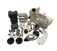 Yurefax Kit de réparation moteur supérieur vilebrequin bobine d'allumage silencieux Piston cylindre 38mm, for STIHL, pièces rechange tronçonneuse MS 018 180 MS180 Bobine d'allumage