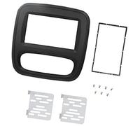 Yurefax Kit de Tableau de Bord d'installation Double DIN for Panneau de Navigation Radio stéréo DVD 2Din, Cadre Audio, for Trafic 2015 Tableau de Bord d'autoradio
