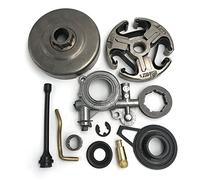 Yurefax Kit d'engrenages à vis sans fin for pompe huile, filtre 3/8"-7T, for Husqvarna, 362 365 371 372 Pompe à huile pour tronçonneuse