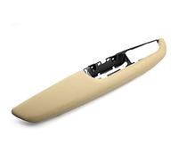 Yurefax LHD - poignée de Porte intérieure, accoudoir de Remplacement, Support de Cadre extérieur en Cuir, for BMW, for X5 X6 E70 E71 E72 Poignée de Porte intérieure(LHD Beige)