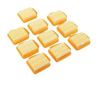Yurefax Lot de 10 filtres à air for Tondeuse STIHL, KM94 SP92C SP92TC KM94R KM94RC 4149 141 0300 Filtre à air pour Tondeuse à Gazon