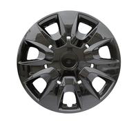 Yurefax Lot de 4 enjoliveurs voiture 12 pouces, for Toyota, for accessoires remise en état automatique des Cache-moyeu de roue en alliage pour automobile(Black 4PC)