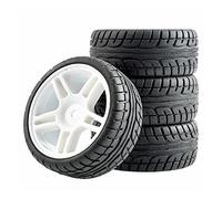 Yurefax Lot de 4 pneus en Caoutchouc ABS for HSP, for HPI, Voiture Tout-Terrain 1:10 RC 905-8003 Pneu pour Voiture télécommandée(905W-8003)