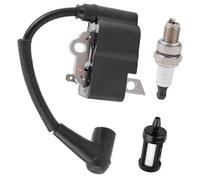 Yurefax Module de bobine d'allumage FS56 compatible for STIHL, FS40 FS40C FS50 FS56 FS56C FS56R FS56RC FS70R KM56 56R HT56C tondeuse/désherbeur, remplace 41444001303 41444001316 4144-400-1302 ZF-IG-A0
