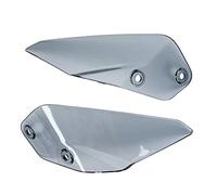 Yurefax Pare-Brise Adventure, Panneau latéral, déflecteur d'air, Protection des Mains, for BMW, R 1200 GS ADV R1250GS 2019 2020 2021 Pare-Brise de Moto(Light Smoke)