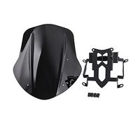 Yurefax Pare-Brise de Moto Touring Sport Pare-Brise Pare-Brise Déflecteur de Vent Accessoires Diavel 2014 2015 2016 2017 2018 Pare-Brise de Moto(Light Smoke)