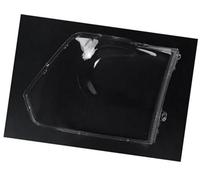 Yurefax Phare, for Dodge, for Ram 1500/2500/3500 2009-2018 Couvercle de lentille de Phare de Voiture Abat-Jour Coque de lumière Automatique Avant Feux Avant Protecteur de Phare(Black Right Side)