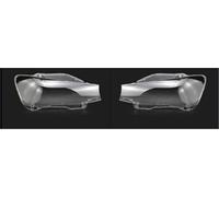 Yurefax Phares de voiture transparents, abat-jour, couvercle phare avant, lentille, coque en verre, masques X3 F25 X4 F26 2014 - 2017 Cache-lentille de phare