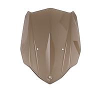 Yurefax Pièces de Moteur de déflecteur de Vent de Pare-Brise, for Yamaha, MT03 FZ03 MT FZ 03 MT-03 FZ-03 2018 2017 2016 Pare-Brise de Moto(Braun)