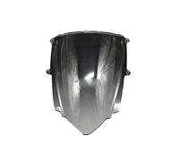 Yurefax Pièces de Moto Pare-Brise ABS Déflecteurs de Vent for Pare-Brise ABS, for Triumph, 675 2013 2014 2015 Pare-Brise de Moto(Clear)