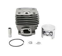 Yurefax Pièces de tronçonneuse à essence, cylindre et PISTON 54MM, for Husqvarna, 288 281 181 503907471 Kit de piston pour tronçonneuse