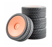 Yurefax Pneus antidérapants for Roues, for HSP, for HPI, 1/10 1:10 on-Road Speed Car RC 9071-6085 Pneu pour Voiture télécommandée(9071-6085)