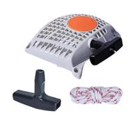 Yurefax Poignée et corde de démarreur à recul, for STIHL, MS261 MS291 MS271, pièces de rechange for tronçonneuse à 2 temps Ressort de démarreur à rappel