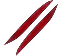 Yurefax Réflecteur de pare-chocs arrière, 1 paire, réflecteur feu gabarit réfléchissant for, for Tesla, modèle X 2016-2023 Lumière de réflecteur de pare-chocs arrière de voi