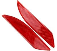 Yurefax Réflecteur de pare-chocs arrière, 1 paire, réflecteur feu gabarit réfléchissant for, Ford, for Fiesta, 2009-2012 Lumière de réflecteur de pare-chocs arrière de voi