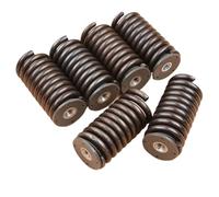 Yurefax Ressort de Montage Tampon réservoir Carburant poignée arrière, for Husqvarna, 365 372 362 spécial 371 EPA, for JONSERED, tronçonneuse 2171 2165 6 pièces/lot Ressort Anti-Vibrations