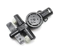 Yurefax Support adaptateur de connecteur de Jet de rondelle de buse de pulvérisation d'eau de phare, for Lexus, for Suzuki, for Mazda, for NISSAN, for Subaru, Buse de lave-phares