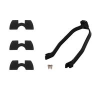 Yurefax Support de Garde-Boue arrière for Scooter électrique, for Xiaomi, M365 1s Pro, Fourche Avant, Amortisseur en Caoutchouc, pièces de Coussin Pliables Garde-Boue pour Skateboard(Schwarz)