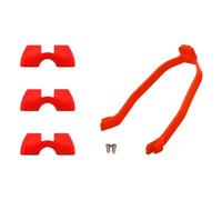 Yurefax Support de Garde-Boue arrière for Scooter électrique, for Xiaomi, M365 1s Pro, Fourche Avant, Amortisseur en Caoutchouc, pièces de Coussin Pliables Garde-Boue pour Skateboard(Rot)