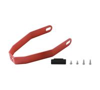 Yurefax Support de Garde-Boue arrière for Scooter, Support en Fer, Modification Compatible, for Xiaomi, M365/PRO/Pro2/1S/Essential, Pneu de 10 Pouces Garde-Boue pour Skateboard(Red 2)