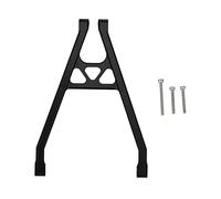 Yurefax Support d'essieu arrière en métal, Liens de Bras Suspension Cadre, for Axial, for Yeti Jr. AX90052 AXI90069 1/18 pièce Mise à Niveau Voiture RC Lien de Suspension(Schwarz)