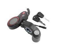 Yurefax Tableau de bord à 6 broches du compteur de kilométrage ZQ-100, for instrument d'affichage à LED de scooter électrique à accélérateur avec accessoires réglables à vitesse clé Accessoires pour t