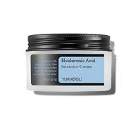YURHERSU - Crème hydratante à l'acide hyaluronique - Soin vitaminé avec C, E & B3 - Crème lissante visage pour peaux sèches et sensibles - 100 ml (pas de livraison au Luxembourg et en Autriche)