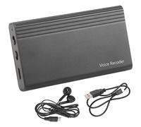 Yurhuit Enregistreur à Commande Vocale Dictaphone Audio Numérique Enregistreur Audio à Commande Vocale Professionnel