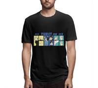 Yuri on Ice Men's Comfortable Short Sleeve Shirts Crew Neck Fashion T-Shirt Summer Manches Courtes(Medium)