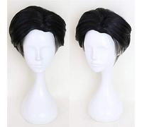 Yuri on Ice Otabek ALTIN aota noir gris Ombre court Cosplay perruque hommes résistant à la chaleur cheveux synthétiques Costume fête perruques LUMZ1273