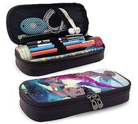Yuri On Ice Trousse à crayons personnalisée en cuir pour garçons et filles