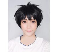 YURI !!! sur ICE/Yuri sur glace Katsuki Yuuri courte perruque de Costume de Cosplay résistant à la chaleur + piste + casquette