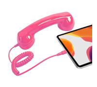 Yuritrox Combiné Téléphone Rétro Filaire, Écouteur Téléphone Vintage | avec et Haut-Parleur | Réduction de Bruit | Prise en Main Ergonomique | pour Smartphone, Appels, Réunions, CadeauBurean