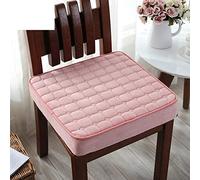 YURO Coussin rehausseur épais pour fauteuils et fauteuils roulants, coussin de siège en mousse à mémoire de forme pour personnes âgées, housse de coussin de chaise luxueuse en peluche douce, fond