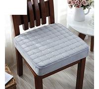 YURO Coussin rehausseur épais pour fauteuils roulants, coussin de siège en mousse à mémoire de forme pour personnes âgées, housse de coussin de luxe en peluche douce, fond antidérapant